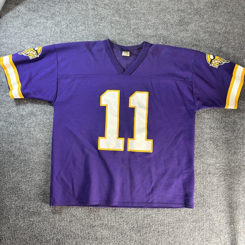 Vintage Minnesota Vikings Jersey Mens XL NFL Football Culpepper Logo Athletic